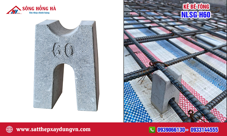 Kê bê tông NLSG H60