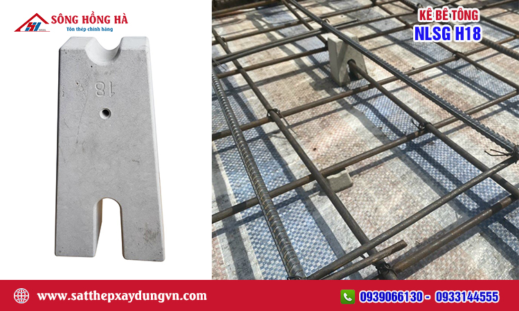 Kê bê tông NLSG H18 