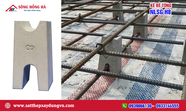 Kê bê tông NLSG H8