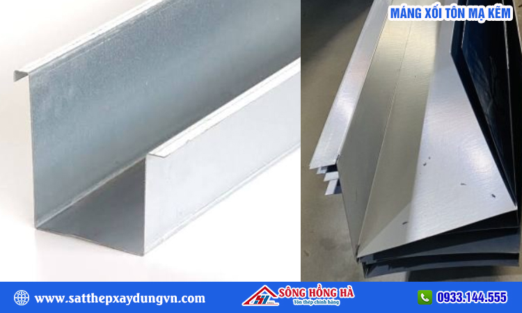 Máng xối tôn mạ kẽm