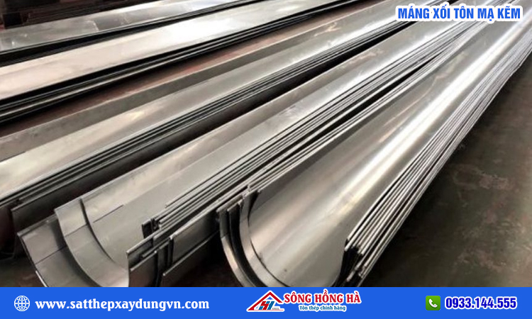 Máng xối tôn mạ kẽm