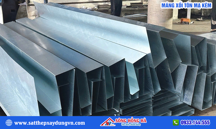 Máng xối tôn mạ kẽm