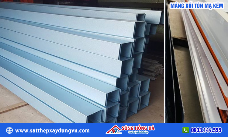 Máng xối tôn mạ kẽm