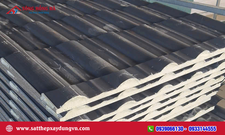 Tôn xốp giả ngói hoa sen
